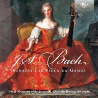 Bach sonatas for viola da gamba - okładka płyty
