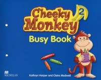 Cheeky Monkey 2 Busy Book - okładka podręcznika