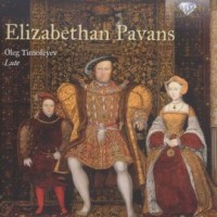 Elizabethan Pavans lute music - okładka płyty