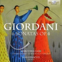 Giordani 6 sonatas op.4 - okładka płyty