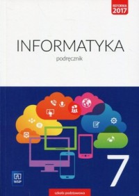 Informatyka 7. Szkoła podstawowa. - okładka podręcznika