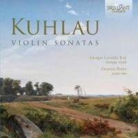 Kuhlau violin sonatas - okładka płyty