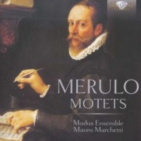 Merulo motets - okładka płyty