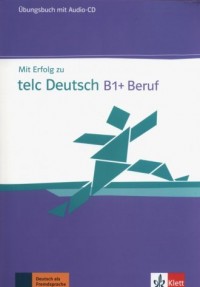 Mit Erfolg zu telc Deutsch B1 Beruf - okładka podręcznika