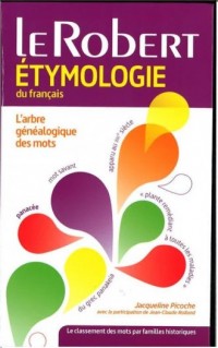 Robert entymologie du francais - okładka podręcznika