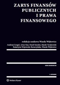 Zarys finansów publicznych i prawa - okładka książki
