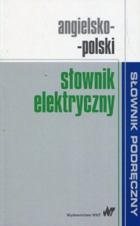 Angielsko-polski słownik elektryczny - okładka książki