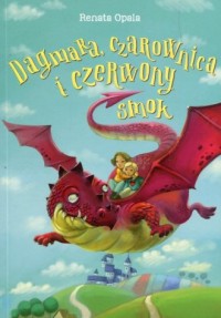 Dagmara czarownica i czerwony smok - okładka książki