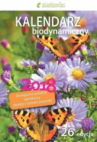 Kalendarz biodynamiczny 2018. Ekologiczny - okładka książki