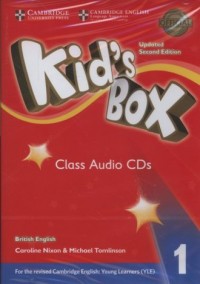 Kids Box 1 Class Audio CDs - okładka podręcznika
