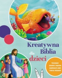 Kreatywna Biblia dla dzieci - okładka książki
