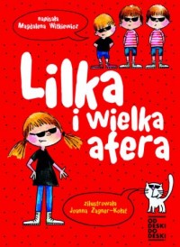 Lilka i wielka afera - okładka książki