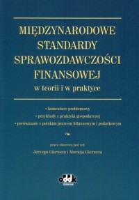 Międzynarodowe Standardy Sprawozdawczości - okładka książki