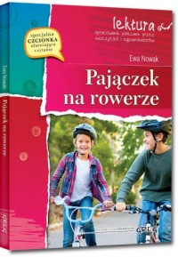 Pajączek na rowerze - okładka książki