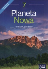 Planeta Nowa 7. Szkoła podstawowa. - okładka podręcznika