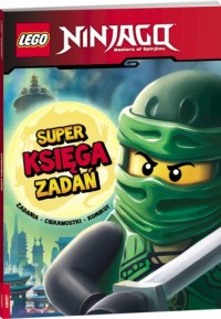 LEGO Ninjago Super. Księga Zadań - okładka książki