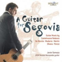 A guitar for segovia guitar music - okładka płyty