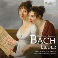 Bach lieder - okładka płyty