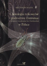 Chorologia ryjkowców z podrodziny - okładka książki
