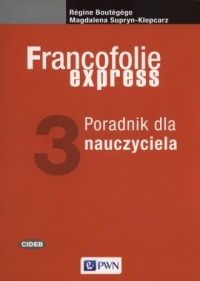 Francofolie express 3. Poradnik - okładka podręcznika