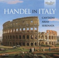 Handel in italy cantatas arias - okładka płyty
