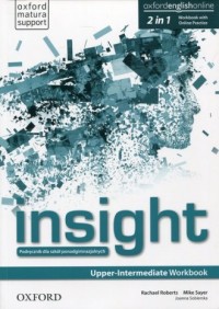 Insight Upper-Intermadiate Workbook - okładka podręcznika