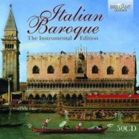 Italian baroque the instrumental - okładka płyty