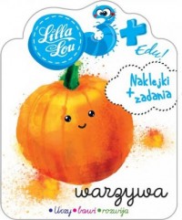Lilla Lou edu 3+ Warzywa - okładka książki