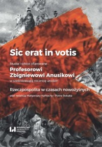 Sic erat in votis 1. Studia i szkice - okładka książki