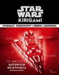 Star Wars Kirigami. 3 poziomy: - okładka książki