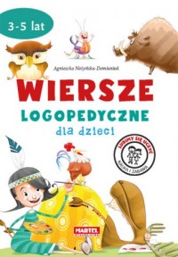 Wiersze logopedyczne dla dzieci - okładka książki