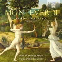 Canzonnette a tre voci venice 1584 - okładka płyty