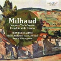 Complete violin & viola sonatas - okładka płyty