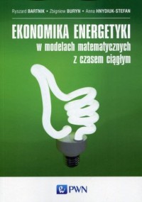 Ekonomika energetyki w modelach - okładka książki