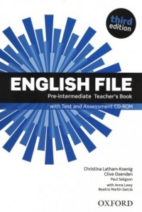 English File Pre-Intermediate Teachers - okładka podręcznika