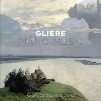 Gliere piano music - okładka płyty