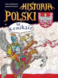 Historia Polski w komiksie  - okładka książki