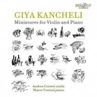 Miniatures for violin & piano - okładka płyty