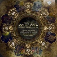 Music for violin & viola - okładka płyty