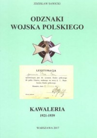 Odznaki Wojska Polskiego. Kawaleria - okładka książki