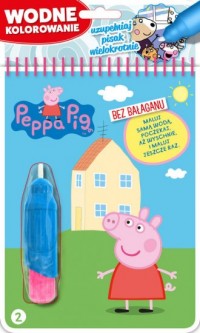 Peppa Pig. Wodne kolorowanie. Tom - okładka książki