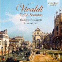 Vivaldi cello sonatas - okładka płyty