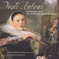 12 Sonatas For Violin And Basso - okładka płyty