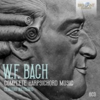 Bach W.F.: Complete Harpsichord - okładka płyty