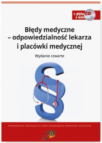 powiększ Błędy medyczne - odpowiedzialność - okładka książki