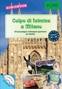 Colpo di fulmine a Milano - okładka podręcznika