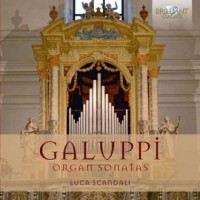 Galuppi Organ Sonatas - okładka płyty