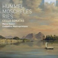 Hummel/Moscheles/Ries: Cello Sonatas - okładka płyty