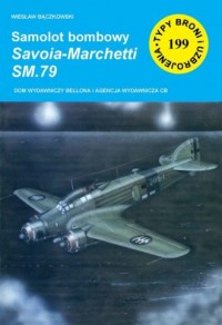Samolot bombowy Savoia-Marchetti - okładka książki