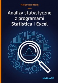Analizy statystyczne z programami - okładka książki